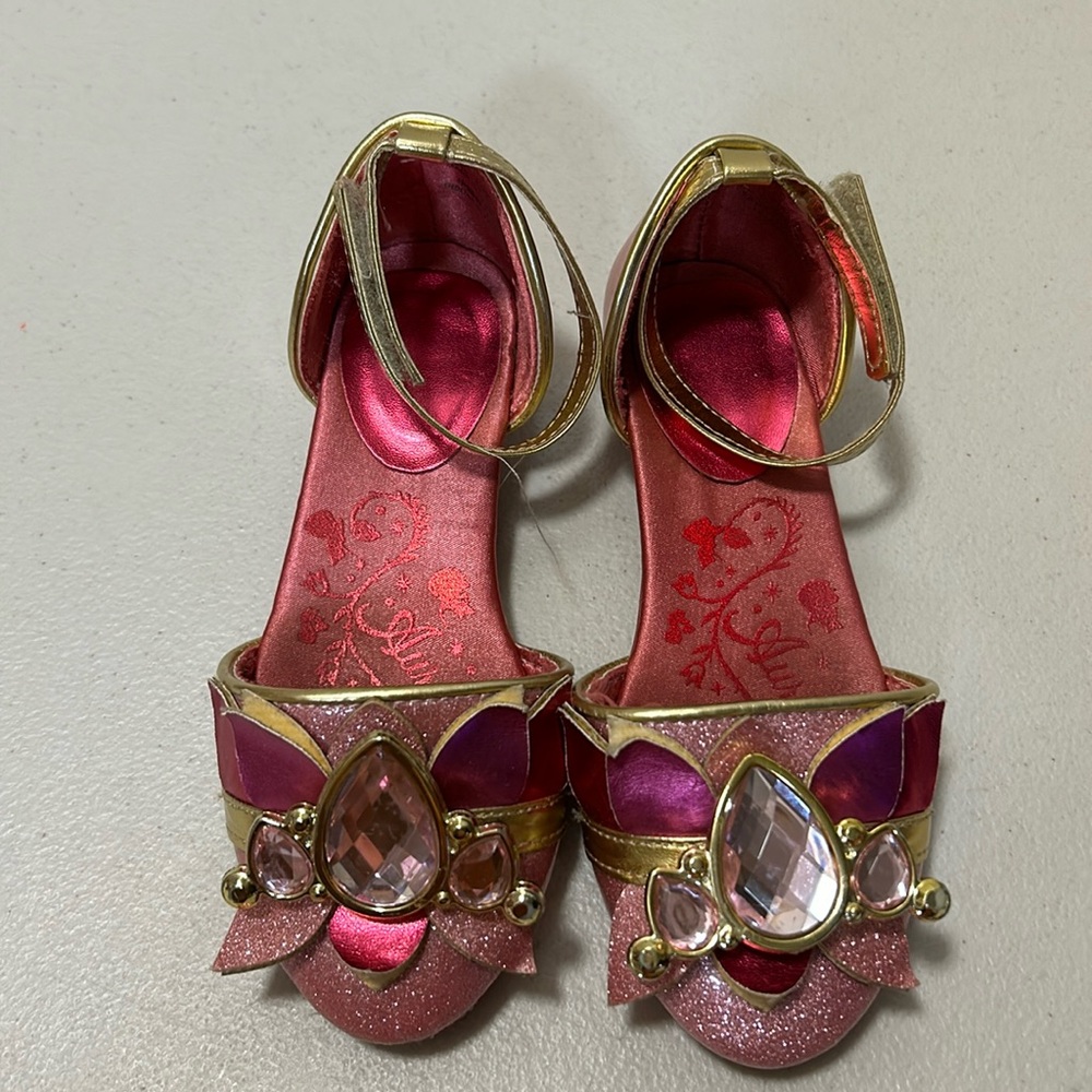 Aurora Costume Shoes for Toddler Girls
